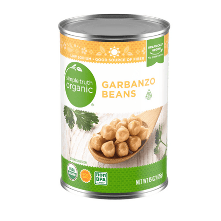 Simple Truth Organic Garbanzo Beans  15 OZ 3 Pack