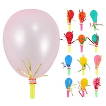 PAMINGONO 30Pcs Party Blower Colorful Blowouts Balloon Whistles For Kids Celebration Noise Maker Toy