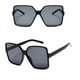 thumbnail image 2 of Gafas de sol cuadradas de gran tamaño y estilo boho chic unisex, gafas de sol retro de montura grande a la moda, 2 of 4