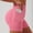 Pink, variant on Dxzfnsa High Waisted Shorts for Women Tummy Control Fitness Solid Color Shorts Women's Athletic Workout Running Yoga Gym Shorts