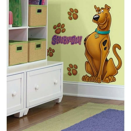 - New GIANT SCOOBY DOO WALL DECALS Removable Stickers Kids Bedroom Decorations, Dimensions: 1 sheet of 18 x 40 By Sticker Hot