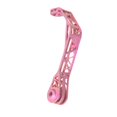thumbnail image 1 of DYNWAVECA Bike Fork Mount Headlight Bracket, Mounting Base Titanium Alloy for Folded Bikes Fixing Rack, Road Bicycle Headlight Holder Pink, 1 of 8