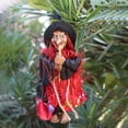 thumbnail image 4 of Hadanceo Witch Figurine Long Lifespan  Horror Witch Figurine Halloween Indoor Pendant Decorative Good for Home, 4 of 7