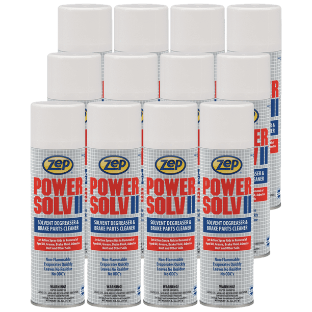 Zep Power Solv II HeavyDuty Solvent Degreaser 20 Ounce 20301 (Case of