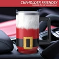 thumbnail image 6 of Christmas Gifts 40 Oz Tumbler with Handle and Straw, Red Xmas Santa Claus Stainless Steel Double Walled Vacuum Insulated Cup, Retro Holiday Gifts for Women Men, 6 of 6