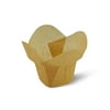 SimpleGood Unbleached Lotus Style Baking Cups Cupcake Liners Muffin Liners Greaseproof Paper 100