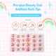 thumbnail image 4 of Minnieouse 1 Juego de puntas de uñas artificiales Prensa en las uñas para niños Dibujos animados Adorable Pre-pegamento Cobertura completa Salón DIY Kit Type3 NO3 Minnieouse CE011465-19, 4 of 6