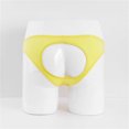 thumbnail image 4 of Ohufall Mens Underwear Sexy Mini Men's Thong Personality Hoop Fashion Low Waist T Pants Swimsuit Underwear Clearance, 4 of 5