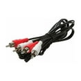 thumbnail image 2 of Steren - Audio cable - RCA male to RCA male - 25 ft - shielded - black, 2 of 2