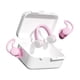 thumbnail image 2 of Juego de tapones para los oídos de silicona y pinza nasal para natación, protección suave e impermeable para actividades acuáticas, incluye estuche de almacenamiento, negro, azul, rosa., 2 of 6