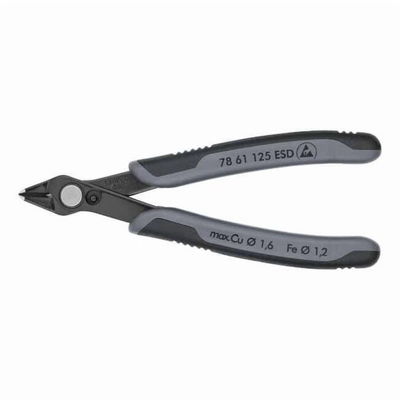 Knipex ESD Precision Nippers,5 In 78 61 125 ESD