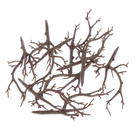 10pcs Artificial Dried Tree Branches Reindeer Antlers Branches Similart