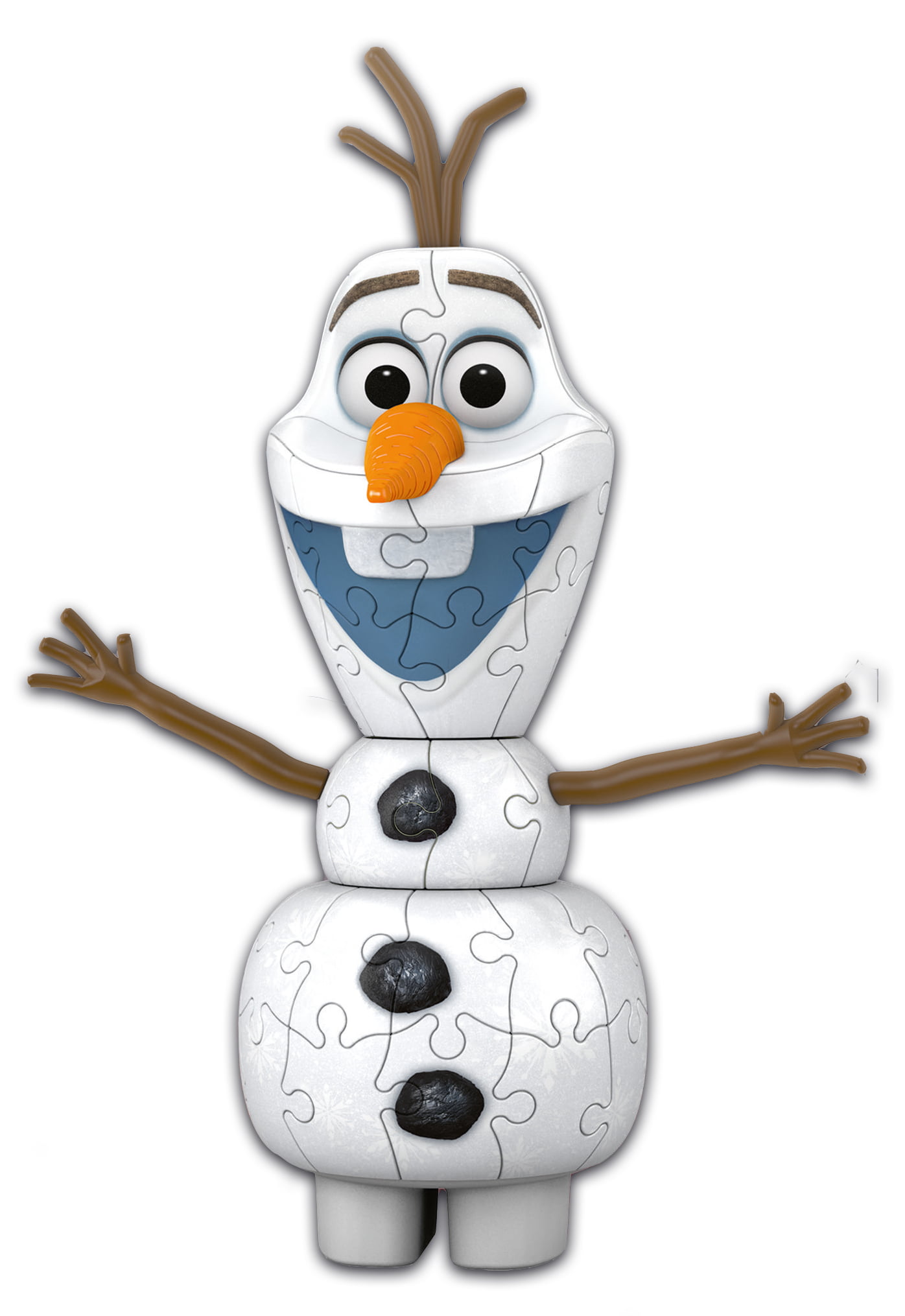 Disney Frozen 'Olaf' S Adventures' 3d 72 Piece Ball Jigsaw Puzzle Game New Gift 