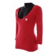 thumbnail image 1 of Playera Para Mujer K-SWISS Cuello V Manga Larga Rojo Talla G, 1 of 4
