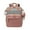 Pink, variant on Diaper Bag Backpack, Large Capacity Baby Nappy Bag with Stroller Buckle & Small Bag, Water Resistant Multi-Pocket Mommy Bag with USB Charging Port Muti-Function Travel Backpack for Mom & Dad
