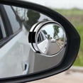 thumbnail image 6 of 2 Pack Blind Spot Mirrors, 2 Inch Round Adjustable HD Glass Convex Rear View Mirrors with Frame for Car SUV Truck Motorcycle, 6 of 7
