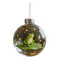 thumbnail image 2 of Exquisite Spherical Three Dimensional Christmas Frogs Ornament Home Decoration Round Hanging Ornament, 2 of 6