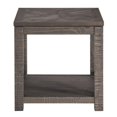 thumbnail image 3 of Steve Silver Dexter Distressed Driftwood Square Wood End Table, 3 of 3