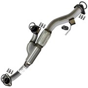 Stainless Steel Exhaust Front Pipe with Gaskets, Hanger, Bolts, Nuts & Sleeve Fits 2009–2014 Acura TL 3.5L – Direct Fit