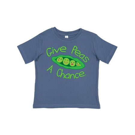 

Inktastic Give Peas a Chance. Boys or Girls Toddler T-Shirt