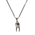 thumbnail image 1 of COLLAR DE MUELA DENTISTA DE PLATA LIMERENCE, 1 of 6