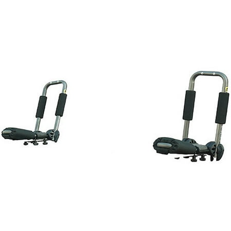 Stoneman Sports Sparehand Foldable Cradle-Style Roof-Mount Kayak Carrier, Gray