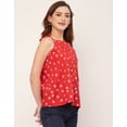 thumbnail image 3 of Moomaya Shoulder Straps Square Neck Pin Tucks Cotton Top - Women's Trendy Top, 3 of 9