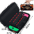 thumbnail image 3 of Herdesigns Halloween Carry Case Compatible with Nintendo Switch 2017 & Oled 2021, with 20 Game Card Slots, Skull Portable Travel Carrying Case Pouch for Accessories & Games, 3 of 8
