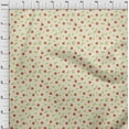 thumbnail image 3 of oneOone Cotton Poplin Fabric Leaves & Apple Fruit Fabric by The Yard 56 Inch Wide, 3 of 4