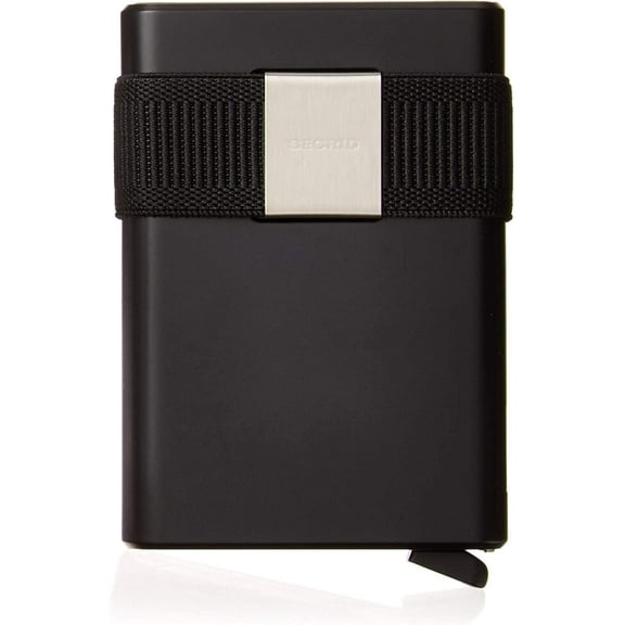 Secrid C-Black Cardslide Wallet, Black