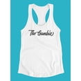 thumbnail image 3 of The Gambia Cursive Script Tank Women -Image by Shutterstock, Female x-Small, 3 of 4