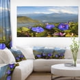 thumbnail image 1 of Stunning Mountain Terrain with Flowers - Landscape Canvas Art Print, 1 of 3
