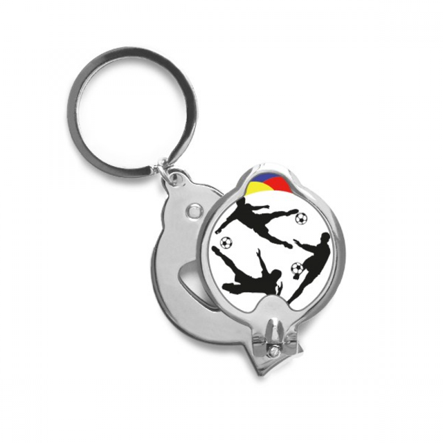 Surround Soccer Football Outlines Sports Nail Clippers Sharp Fingernail Stainless Steel Cutter