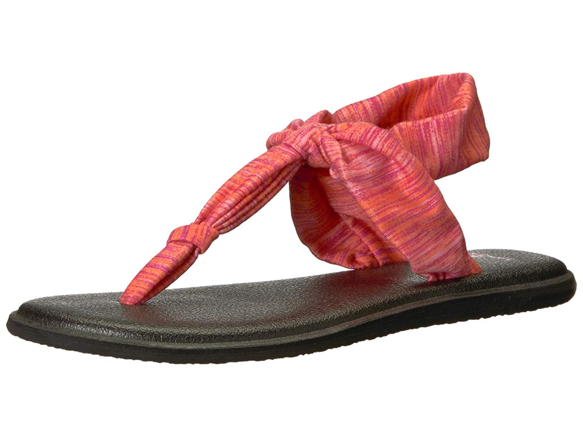 sanuk women's yoga sling ella flip flop