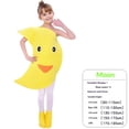 thumbnail image 4 of Faraee Toddler Boys Girls Fashion Show Clothing Fruits Vegetables Romper Hat Socks 3Pcs Dressing up Outfit Fancy Dress Clothes for Kindergarten School Performance 2-16 Years Yellow, 4 of 9