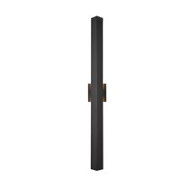 Elegant Lighting Troy 4.5 X 38" Outdoor Wall Sconce In Black
