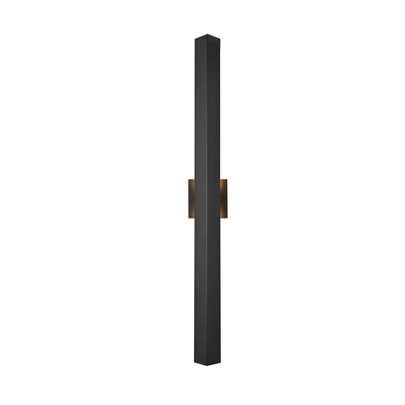 Elegant Lighting Troy 4.5 X 38" Outdoor Wall Sconce In Black
