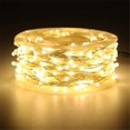 thumbnail image 2 of shiyou-Dimmable Fairy Lights Plug in 99 Ft 300 LED String Lights with Remote, Warm White, 2 of 4