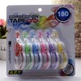 thumbnail image 1 of MesaSe Correction Tape White Out Tape Whiteout Correct Tape Student Correction Tape 6 Pcs Correction Tape 0.2in Wide 13.1yd Long Large Capacity, 1 of 7