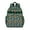 Dark-green-5, variant on Mystical Goth Students Backpack with Gothic Astrology Sun and Golden Star Print, Celestial Cosmic Design, Adjustable Chest Strap and Durable for School Use
