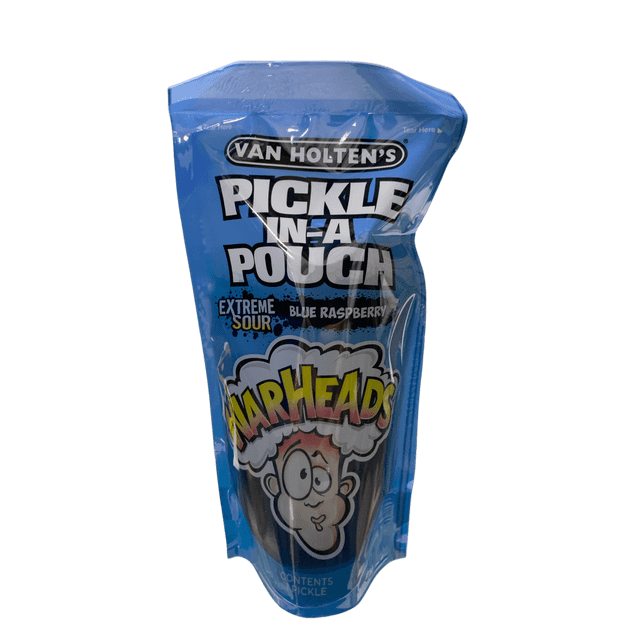 Van Holtens Extreme Cornichon Surette Framboise Bleue Warheads - Édition Américaine
