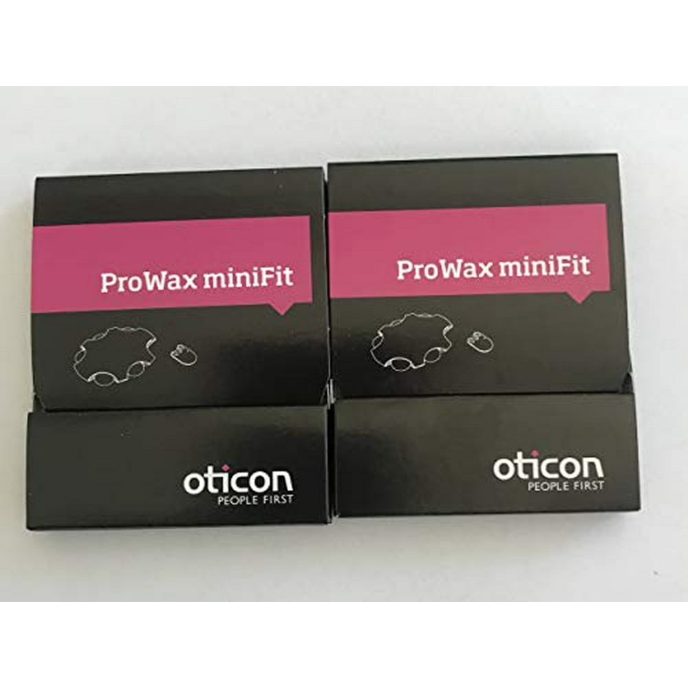 Oticon Prowax Minifit Wax Filters replacements for hearing aids (2
