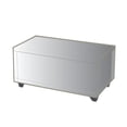 thumbnail image 1 of TK Classics Grande Couverture de Table Basse Rectangulaire en Beige, 1 of 2