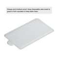 thumbnail image 4 of Uxcell 200pcs Mini Cake Boards, Mousse Cake Cardboards Rectangle Cake Base(Silver Tone), 4 of 5