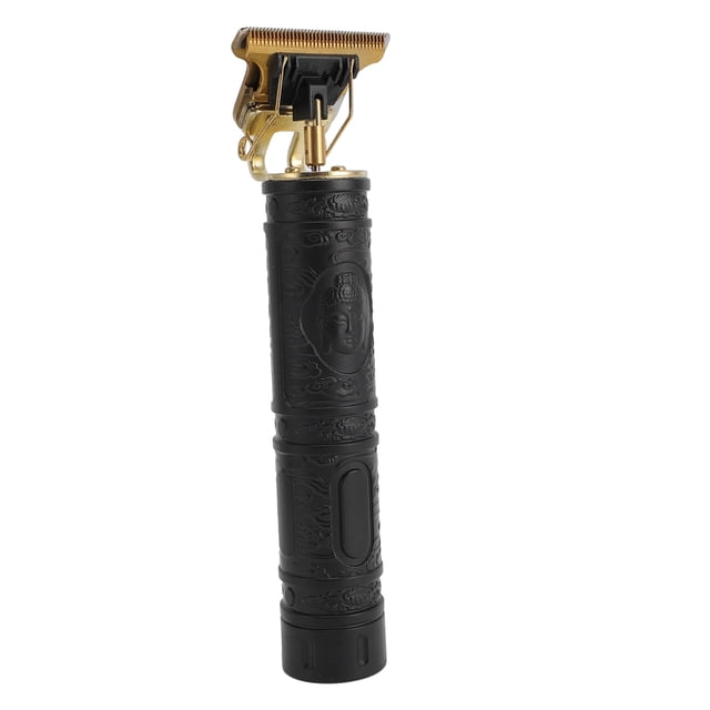 Barbers Beard Trimmer Shaver, Accurate Rechargeable Hair Clipper Set for Home Black,Gold