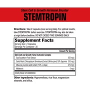 MuscleMeds STEMTROPIN Stem Cell & Growth Factor Booster, Natural Supplement for Performance Enhancement & Anti-Aging, Muscle Building and Recovery, 60 Veggie Capsules
