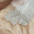 thumbnail image 3 of 7000pcs 4mm White Art Faux Pearl Beads ABS Round Loose Spacer Beads for DIY Craft Necklaces Bracelets Jewelry Making, 3 of 3