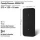 thumbnail image 4 of Hoover Candy Tumble Dryer Evaporator Replacement Filter Foam Filter Sponge 40006731 New, 4 of 5
