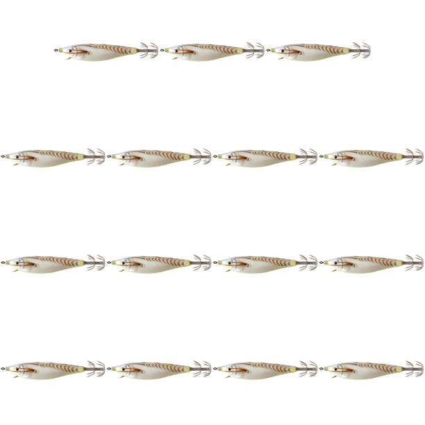 Cebo Pesca Luminoso Pulpo Sepia Anzuelo Calamar () Blanco