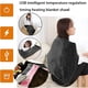 thumbnail image 5 of Injueey Invierno viaje senderismo calefacción chal fiesta banquete niñas calentamiento pañuelo señoras calentador capa Poncho regalo de Suministros térmicos Negro Injueey HA071738-01, 5 of 6